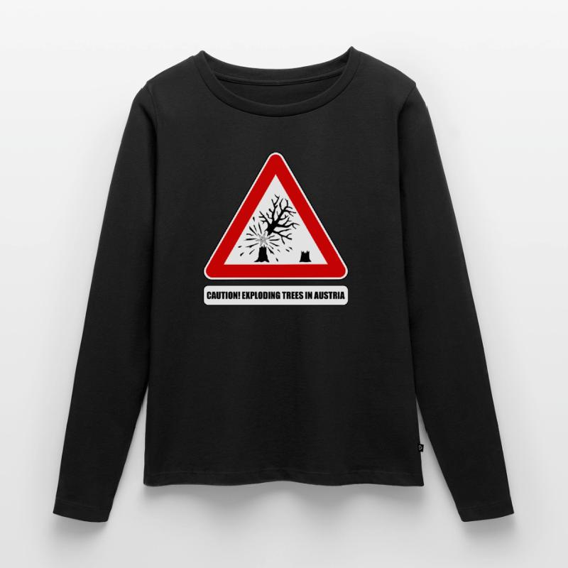 exploding trees,  exploding trees Austria Women's Premium Organic Long Sleeve Shirt
