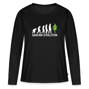 Irish Dance - Women's Premium Organic Long Sleeve Shirt - black - Front - Julia (174cm)