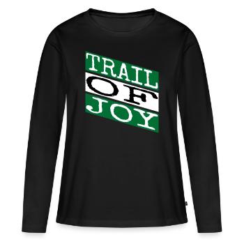 Événements de VTT Cool VTT - T-shirt manches longues Premium bio Femme - noir - Devant - Julia (174cm)