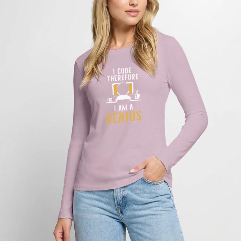 Programmer Coder Software Developer Women's Premium Organic Long Sleeve Shirt
