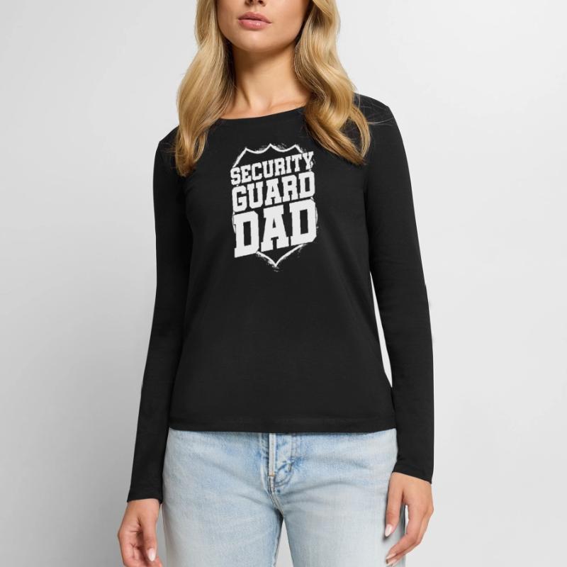 Security Security Guard Security Service Women's Premium Organic Long Sleeve Shirt
