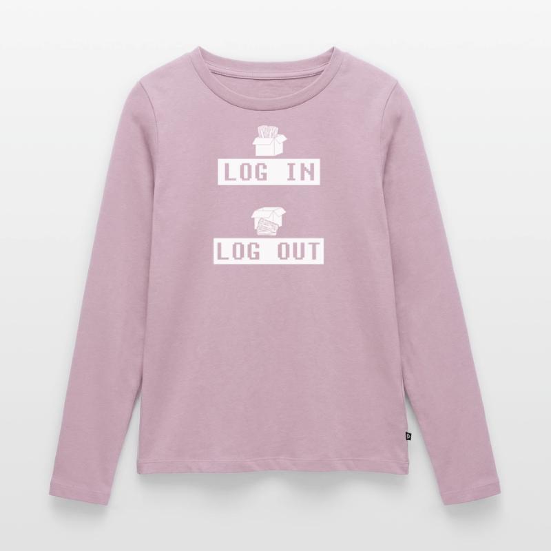 Developer Coder Programmer Funny Women's Premium Organic Long Sleeve Shirt
