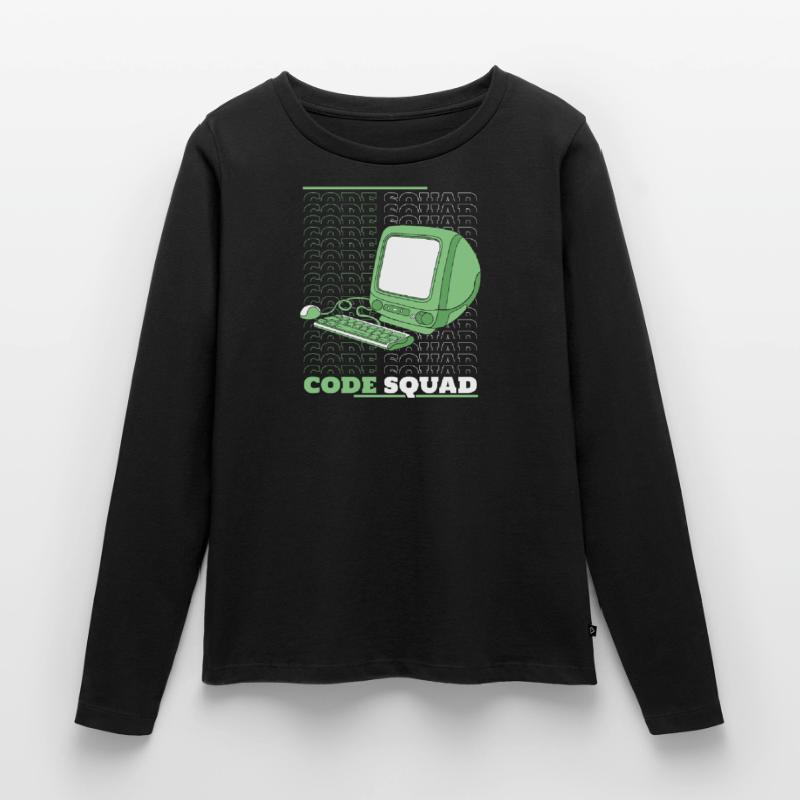 Developer Coder Programmer Calculator Women's Premium Organic Long Sleeve Shirt