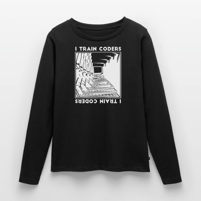 Developer Coder Programmer Calculator Women's Premium Organic Long Sleeve Shirt