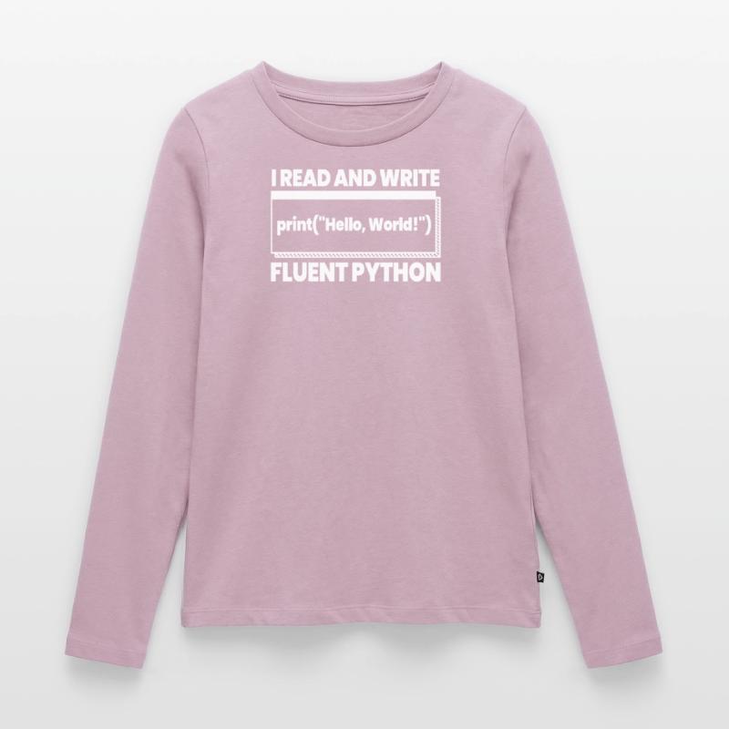 Developer Coder Programmer Funny Women's Premium Organic Long Sleeve Shirt