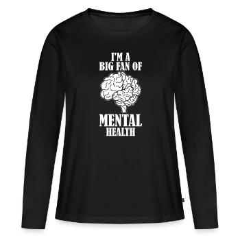 Psychologie Psychologe - Frauen Premium Bio Langarmshirt - Schwarz - Vorne - Julia (174cm)
