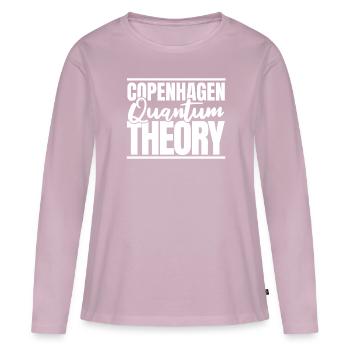 Physics Physicists Quantum Physics - Women's Premium Organic Long Sleeve Shirt - dusky pink - Front - Julia (174cm)