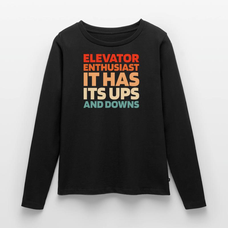 Elevator Elevator Women's Premium Organic Long Sleeve Shirt