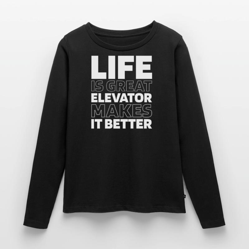 Elevator Elevator Women's Premium Organic Long Sleeve Shirt