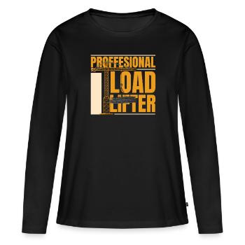 Crane Operator Crane Operator - Women's Premium Organic Long Sleeve Shirt - black - Front - Julia (174cm)