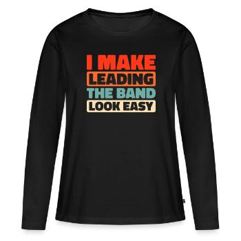 Ambulance Driver Squad - Women's Premium Organic Long Sleeve Shirt - black - Front - Julia (174cm)