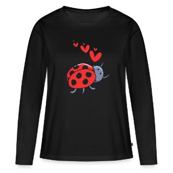 Insect Entomology - Women's Premium Organic Long Sleeve Shirt - black - Front - Julia (174cm)
