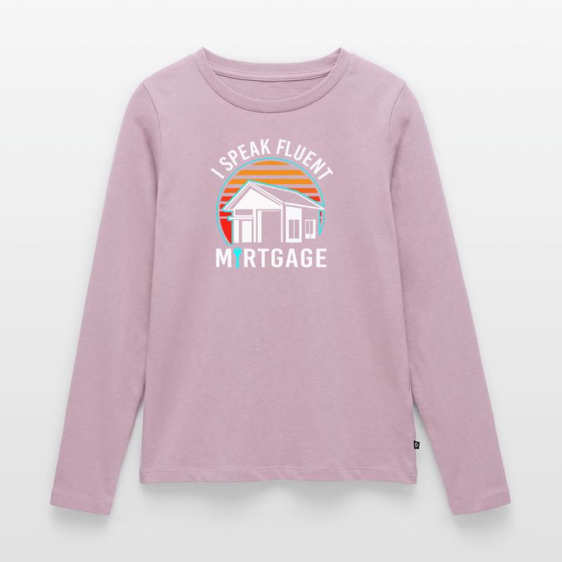 Eigentumswohnung Schulden Hypothek Frauen Premium Bio Langarmshirt