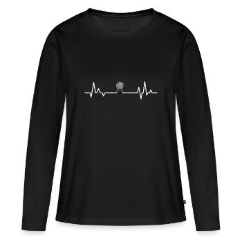 Archery Archery Archery - Women's Premium Organic Long Sleeve Shirt - black - Front - Julia (174cm)