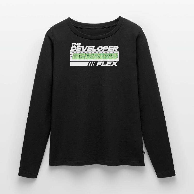 Programmierer Humor Coding Witze Entwickler Frauen Premium Bio Langarmshirt