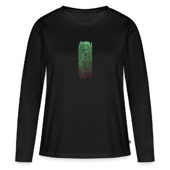 Swift Predator: Raptor - Women's Premium Organic Long Sleeve Shirt - black - Front - Julia (174cm)