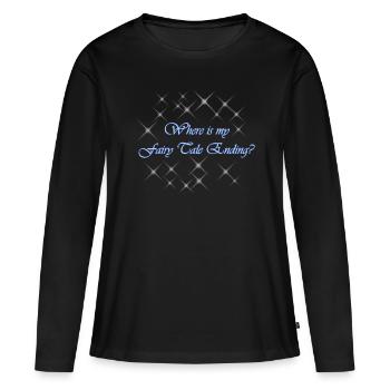 Fairy Tale Ending - Women's Premium Organic Long Sleeve Shirt - black - Front - Julia (174cm)