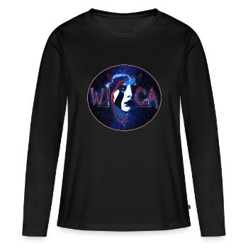 Wicca Witch Magic - Women's Premium Organic Long Sleeve Shirt - black - Front - Julia (174cm)