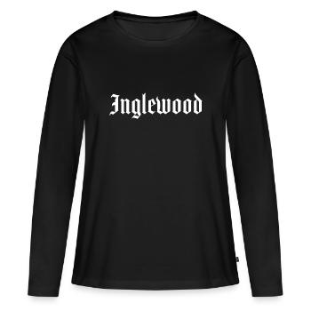 Hip Hop Rap Inglewood Gangsta Musik Geschenk - Frauen Premium Bio Langarmshirt - Schwarz - Vorne - Julia (174cm)