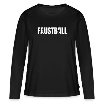 Fistball Faustballspieler Faustball - T-shirt manches longues Premium bio Femme - noir - Devant - Julia (174cm)