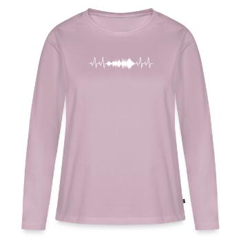 Veranstaltungstechniker Event Technician - Women's Premium Organic Long Sleeve Shirt - dusky pink - Front - Julia (174cm)