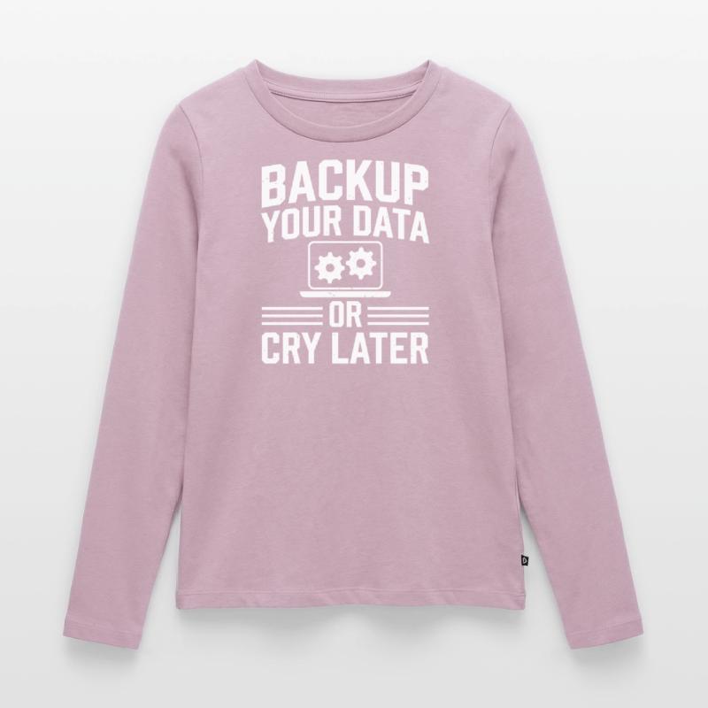 Administrator Support Nerd Computer Tech Women's Premium Organic Long Sleeve Shirt