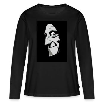 No, it's pronounced "Eye-gor." - Women's Premium Organic Long Sleeve Shirt - black - Front - Julia (174cm)