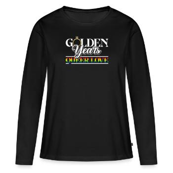 Gay Pride Hochzeit Homo-Ehe - Frauen Premium Bio Langarmshirt - Schwarz - Vorne - Julia (174cm)