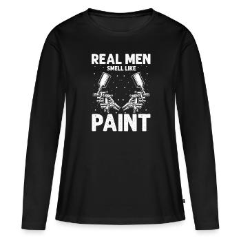Autolackierer Angebot für Autolackierer - Frauen Premium Bio Langarmshirt - Schwarz - Vorne - Julia (174cm)