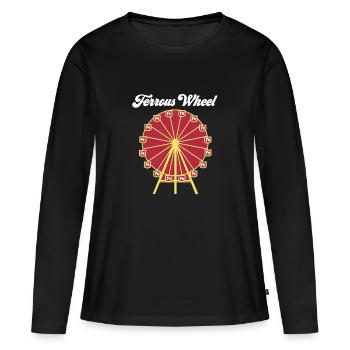 The Chemistry - Ferris Wheel! - Gift - Women's Premium Organic Long Sleeve Shirt - black - Front - Julia (174cm)