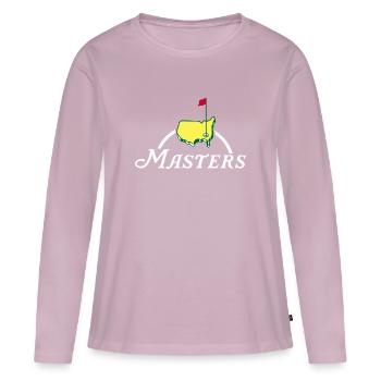 Meister - Frauen Premium Bio Langarmshirt - Altrosa - Vorne - Julia (174cm)