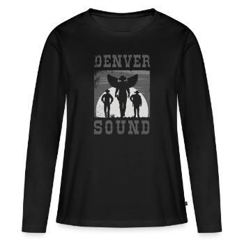 Dark Country, Dark Country Clubbers, Country life, - Frauen Premium Bio Langarmshirt - Schwarz - Vorne - Julia (174cm)