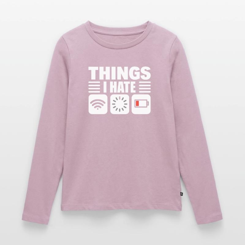 Lustiger Programmierer Computerprogrammierer Frauen Premium Bio Langarmshirt