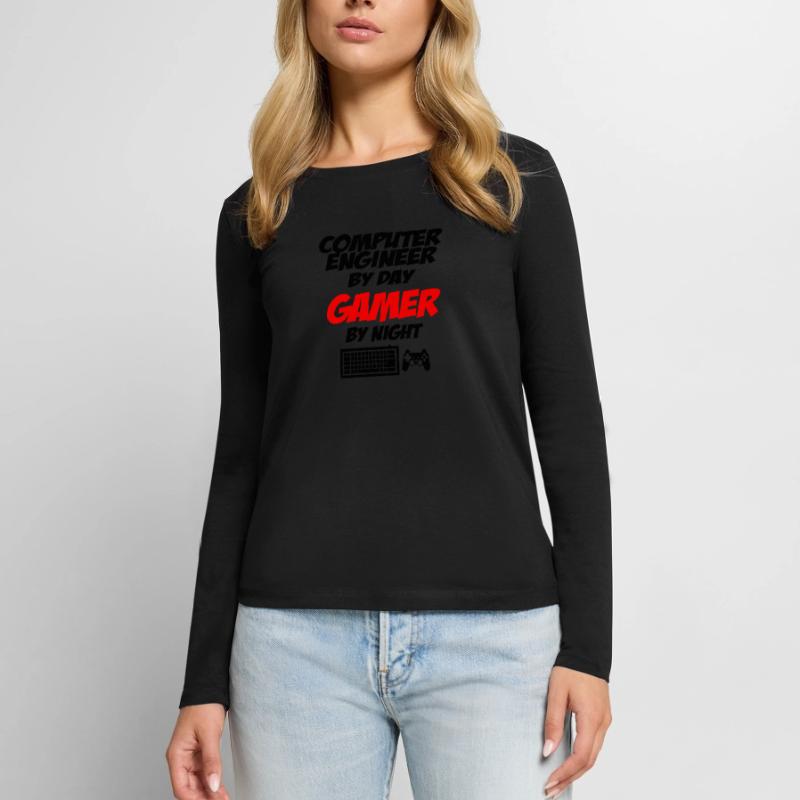 Computer engineer Women's Premium Organic Long Sleeve Shirt