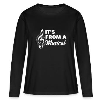 Musical Theatre Entertainer Musical - Women's Premium Organic Long Sleeve Shirt - black - Front - Julia (174cm)