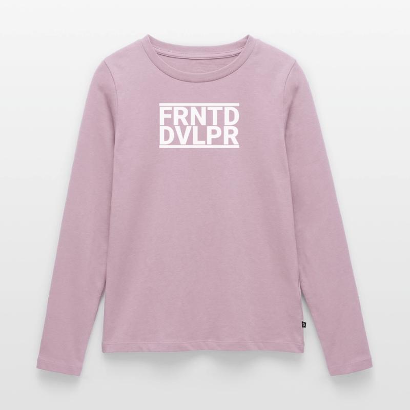 "Frontend Developer | Programmer" Women's Premium Organic Long Sleeve Shirt