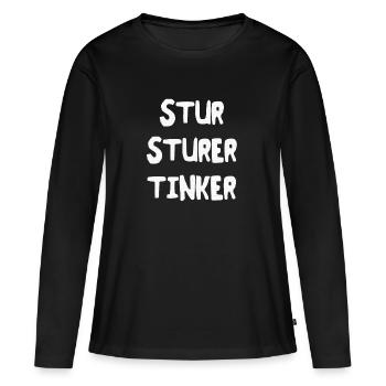 Tinker Horse Character Stur Horse Lover - Women's Premium Organic Long Sleeve Shirt - black - Front - Julia (174cm)