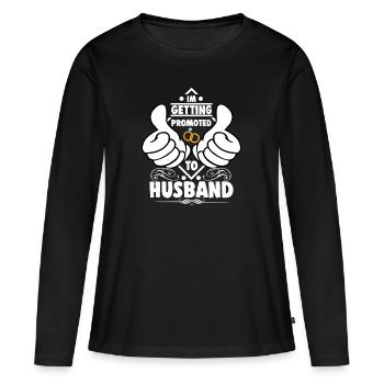 groom - Women's Premium Organic Long Sleeve Shirt - black - Front - Julia (174cm)