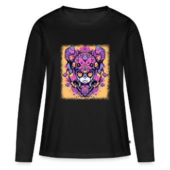 humor birthday present idea baby - Women's Premium Organic Long Sleeve Shirt - black - Front - Julia (174cm)