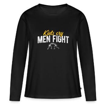 Grappling Martial Arts Wrestling - Frauen Premium Bio Langarmshirt - Schwarz - Vorne - Julia (174cm)