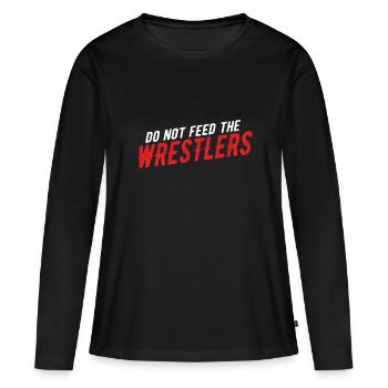 Grappling Martial Arts Wrestling - Frauen Premium Bio Langarmshirt - Schwarz - Vorne - Julia (174cm)