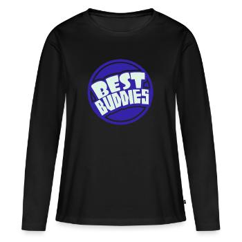 Beste Freunde - Frauen Premium Bio Langarmshirt - Schwarz - Vorne - Julia (174cm)