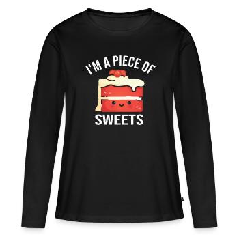 Bäcker Konditor - Frauen Premium Bio Langarmshirt - Schwarz - Vorne - Julia (174cm)