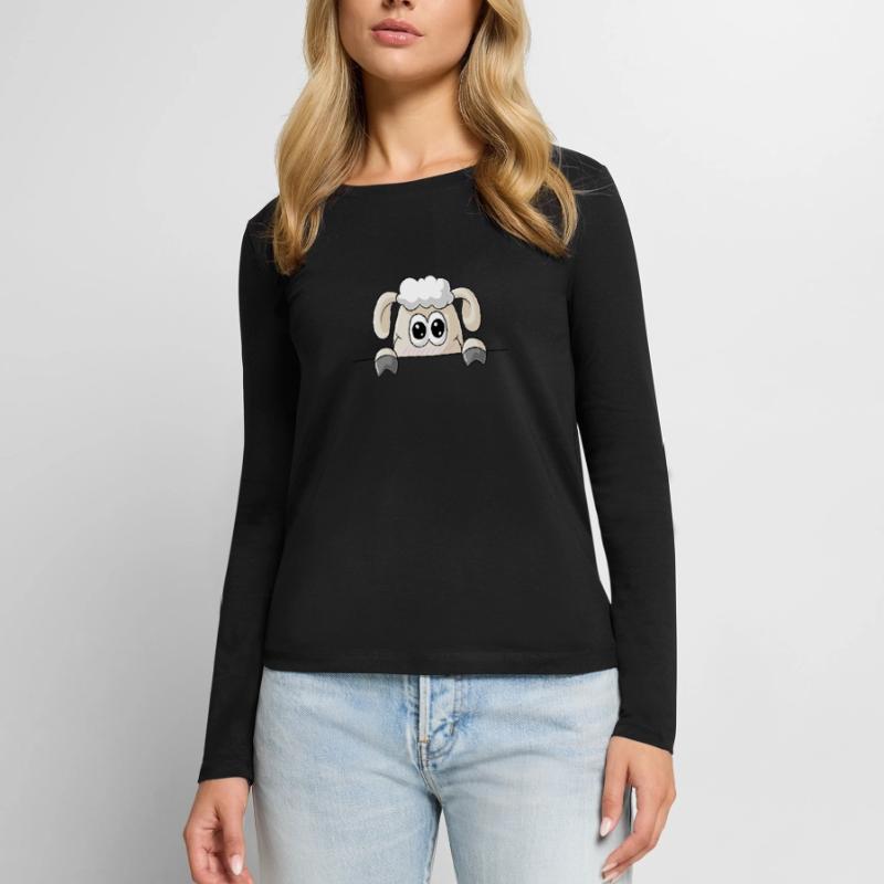 Sheep comic Women's Premium Organic Long Sleeve Shirt