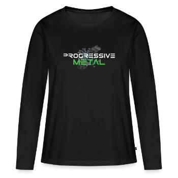 Metal progressif | Metal, Metalcore, Musique - T-shirt manches longues Premium bio Femme - noir - Devant - Julia (174cm)