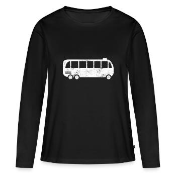 Reise Urlaub Reisen - Frauen Premium Bio Langarmshirt - Schwarz - Vorne - Julia (174cm)