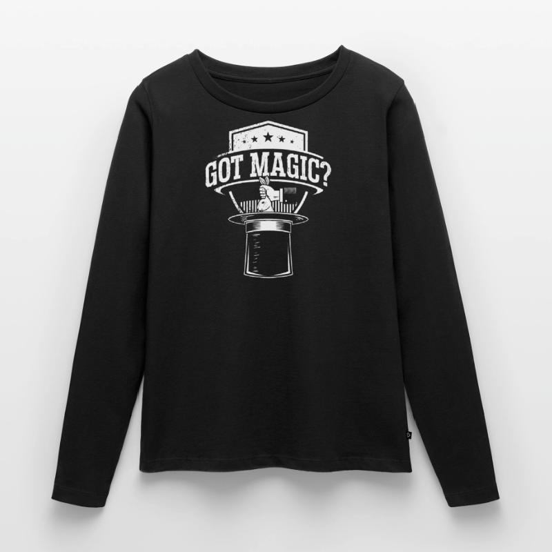 Got Magic Magic Wizards Magic Tricks Wizarding Women's Premium Organic Long Sleeve Shirt