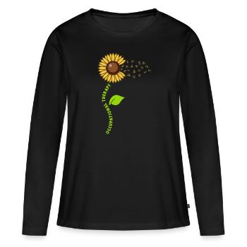 Occupational therapy Occupational therapist Occupational therapist - Women's Premium Organic Long Sleeve Shirt - black - Front - Julia (174cm)