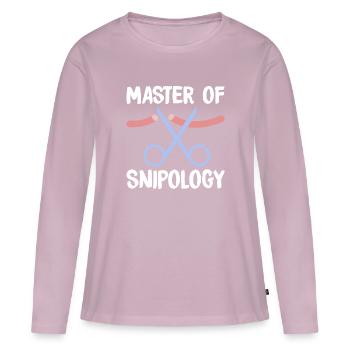 Vasectomy urologist - Women's Premium Organic Long Sleeve Shirt - dusky pink - Front - Julia (174cm)