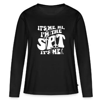 Sterile Processing Technician - Women's Premium Organic Long Sleeve Shirt - black - Front - Julia (174cm)